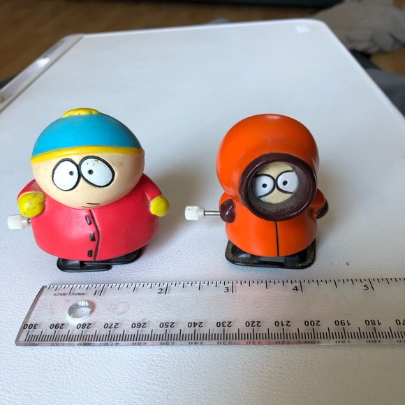 Vintage 1997 South Park Wind up Toys Kenny & Cartman Comedy Central - Picture 10 of 11